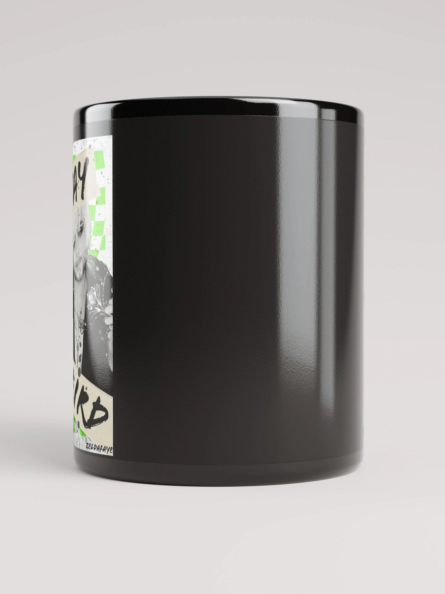 Stay Weird Zelda Barbas Black Glossy Mug product image (10)