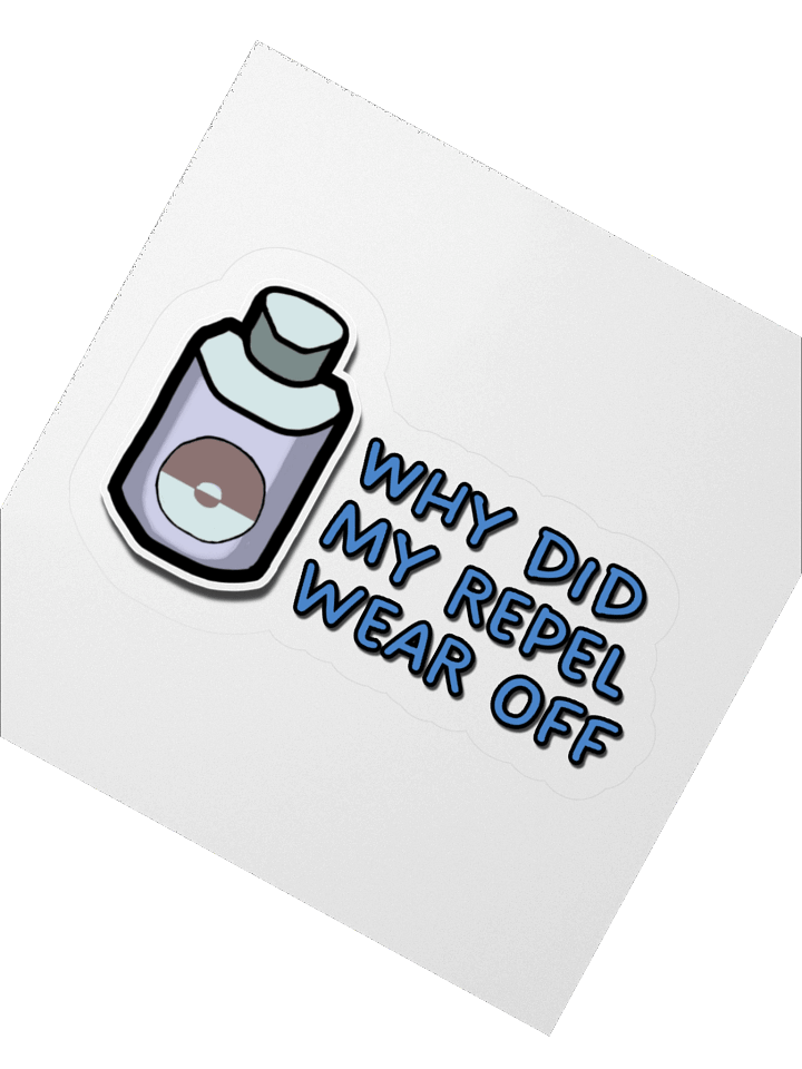 Repel Depleted Sticker product image (5)