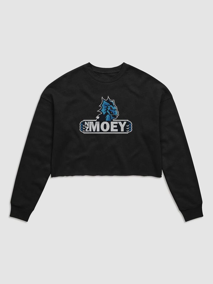 NZMOEY Logo Bella+Canvas Women's Fleece Crop Sweatshirt product image (1)
