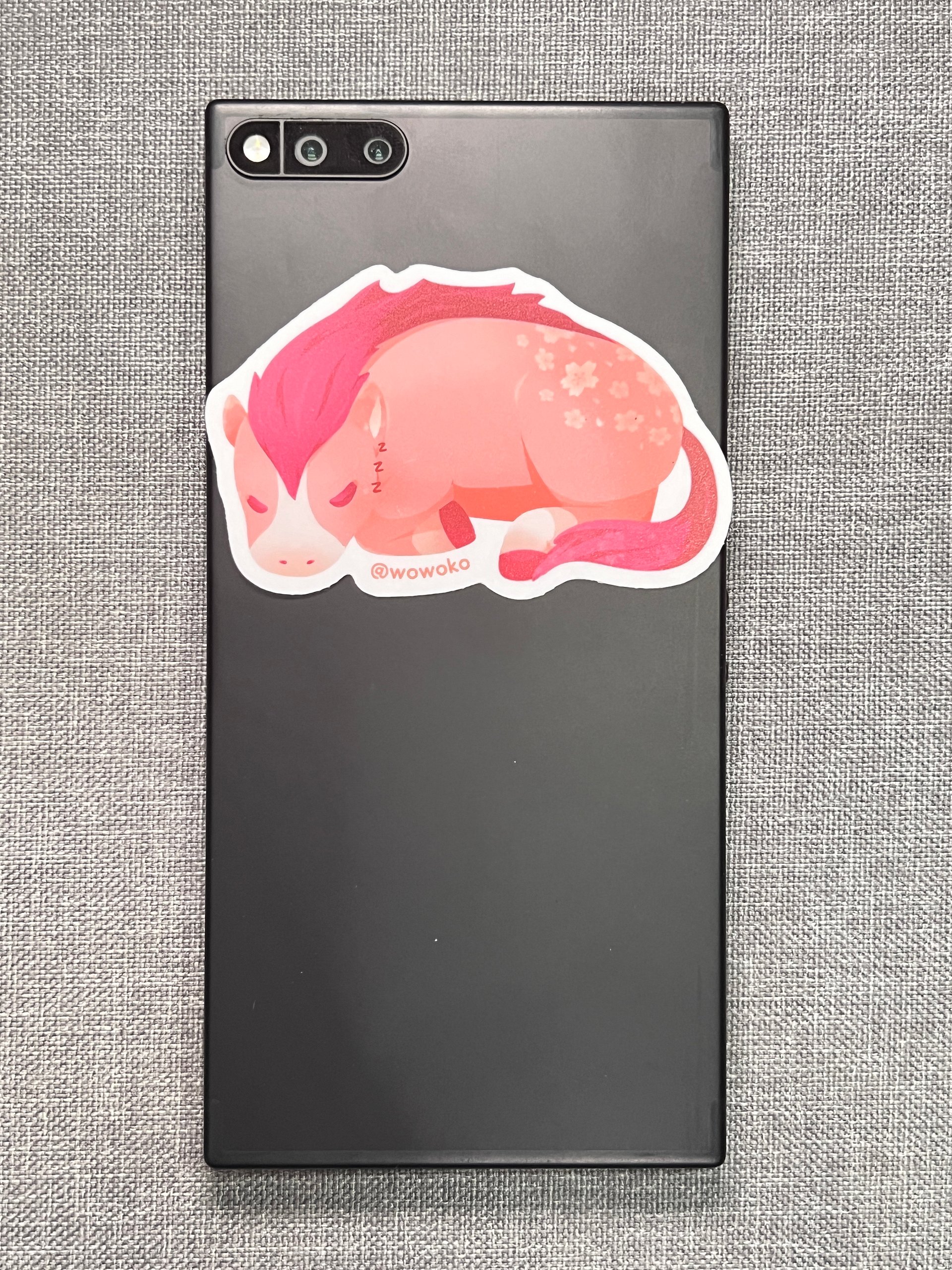 Sleepy Zodiac Animal - Horse - Sticker product image (2)