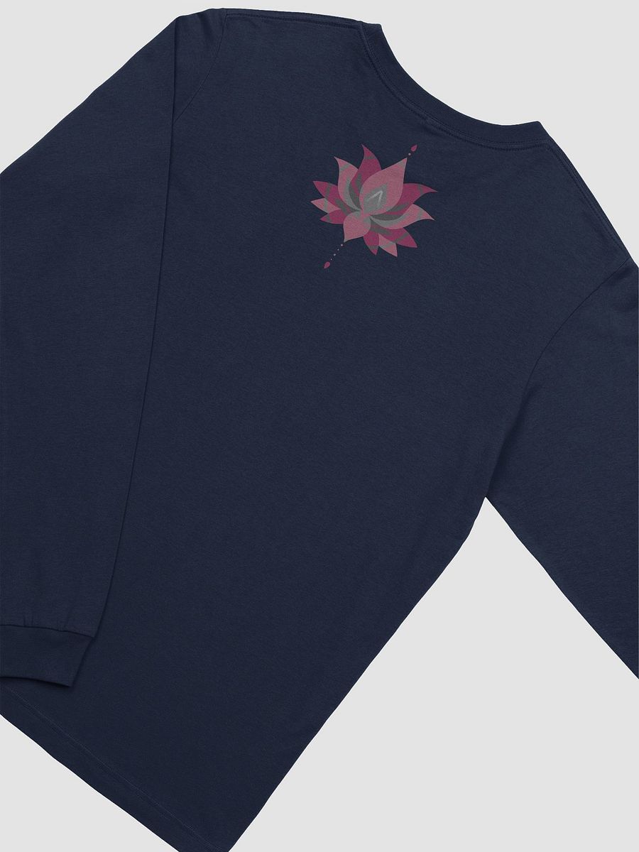 Lotus Icon Vaporwave Long Sleeve product image (4)