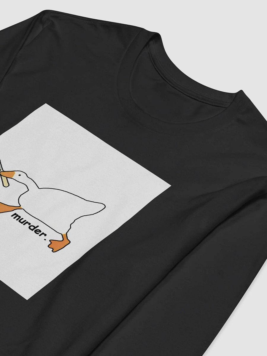 Meme Murderer Goose Long Sleeve Tee product image (9)