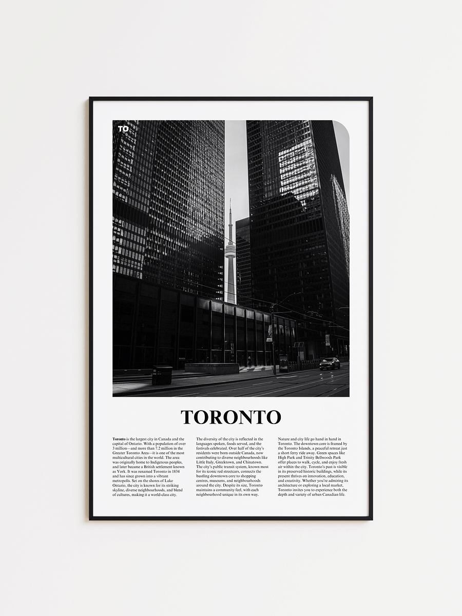 Toronto 05 Newspaper Poster product image (1)