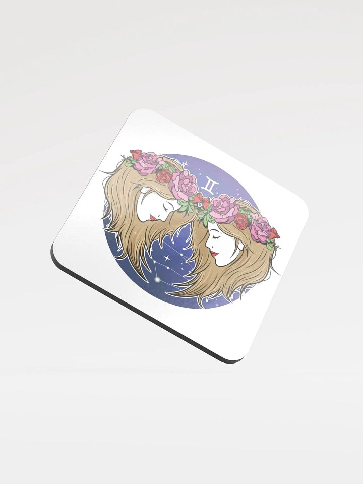 Gemini Floral Faces Coasters Set product image (1)