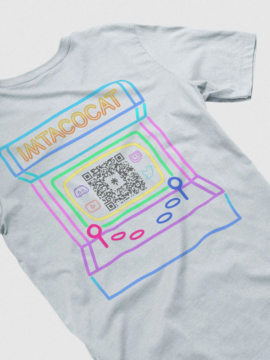 Choose Your Charactaco Retro Arcade Bella+Canvas TShirt White product image (23)