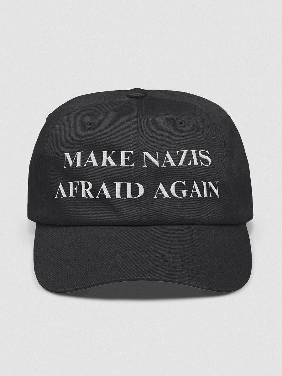 Anti-Trump, Anti-Nazi, Anti-Fascist "Make Nazis Afraid Again" Baseball Hat product image (1)
