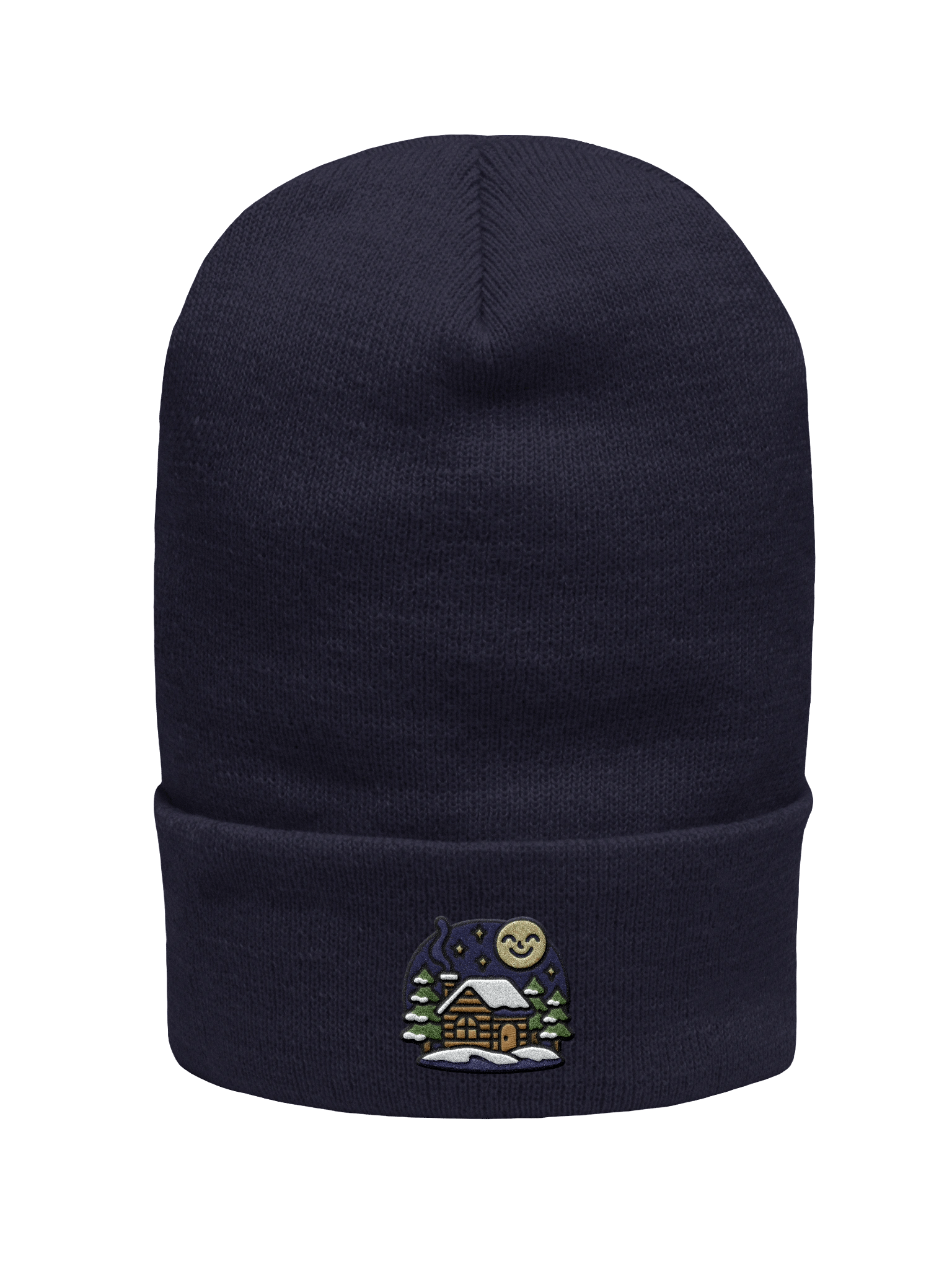 Moonlit Cabin Cuffed Beanie product image (5)
