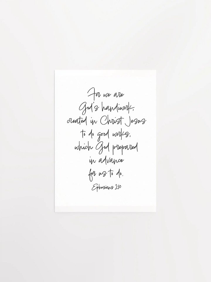 God's Handiwork - Print product image (1)