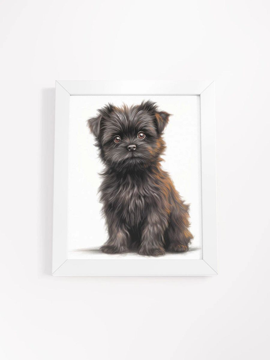 Affenpinscher Puppy Sitting Portrait Wall Art product image (1)