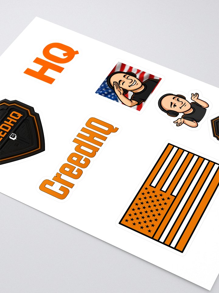 CreedHQ Sticker Sheet product image (2)