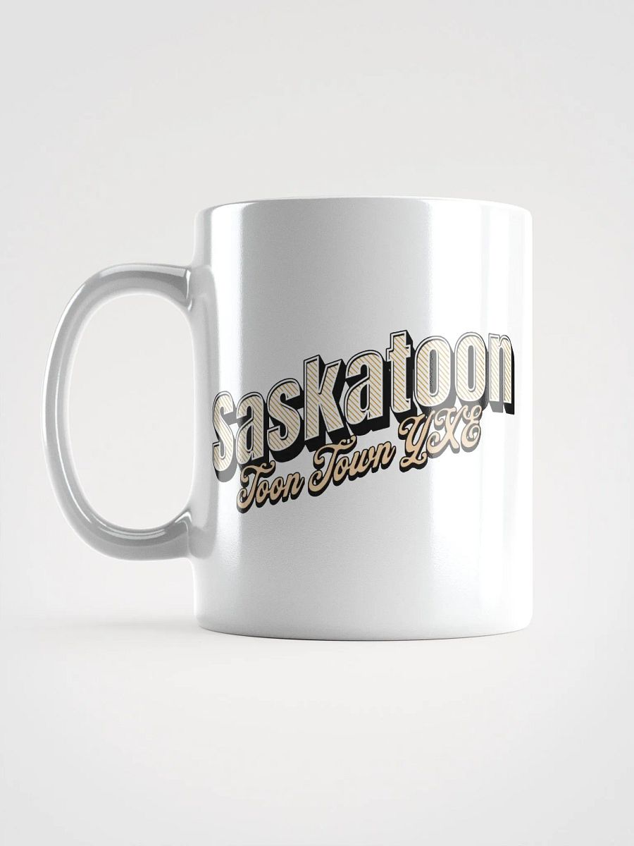 Saskatoon Toon Town YXE Retro Mug product image (1)