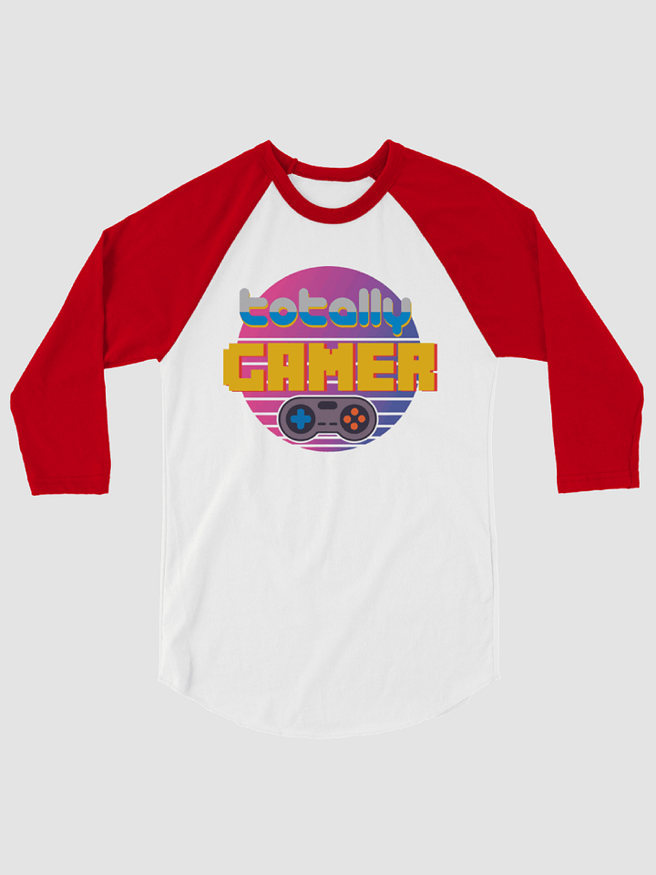 totally Gamer ~Tultex Fine Jersey Raglan Tee product image (1)