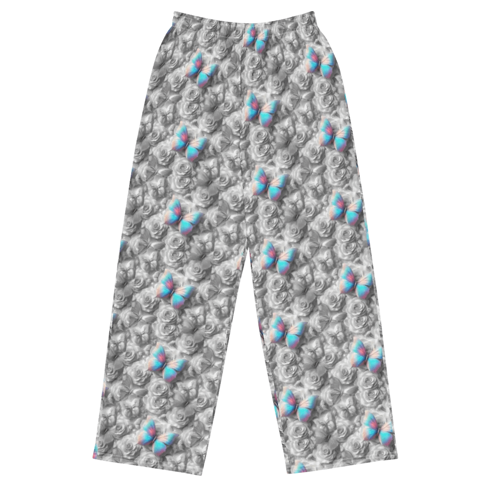 Dimensional Illusion Unisex Wide-Leg Pants product image (2)