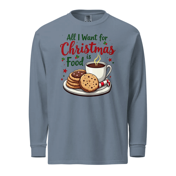 Festive Foodie Long Sleeve Shirt product image (1)