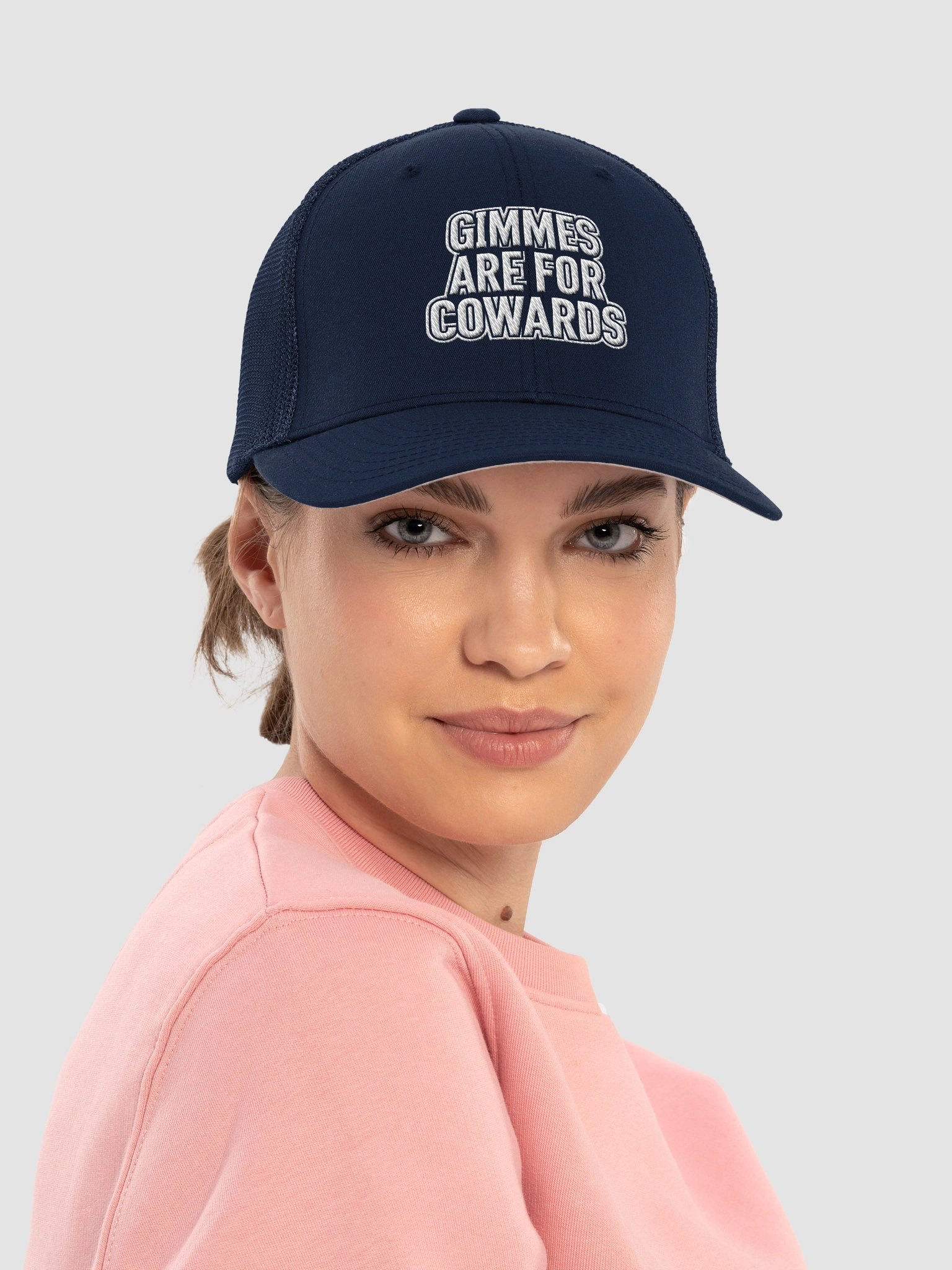 Gimmes Are For COWARDS — Flexfit Trucker Cap product image (20)