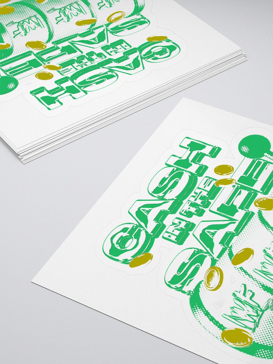 IWF Cash In The Safe Sticker product image (3)