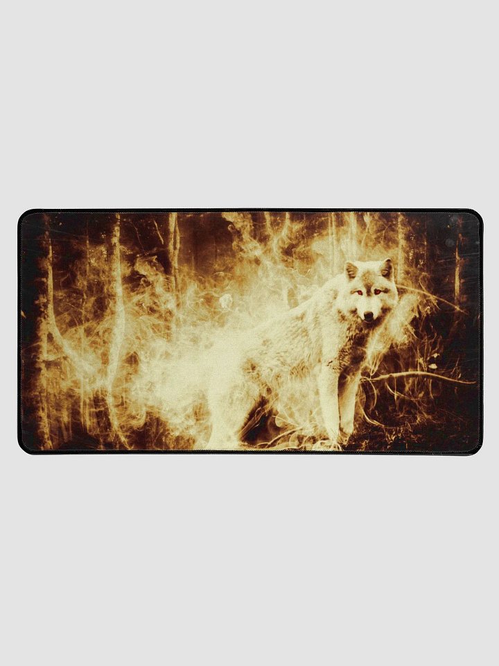 Bear Fire Desk Mat product image (1)