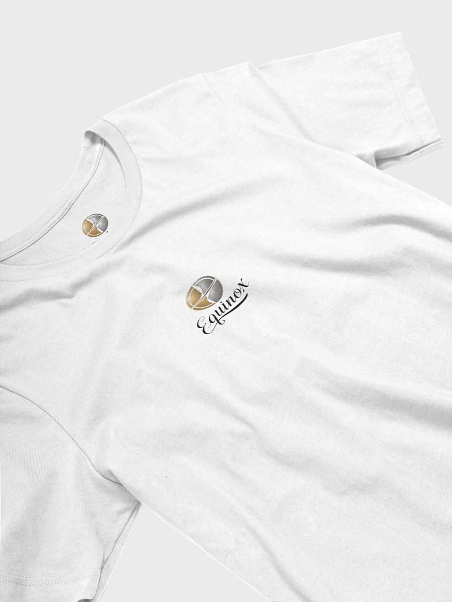 Equinox Unisex T-Shirt with Minimalist Gold Logo Design product image (5)