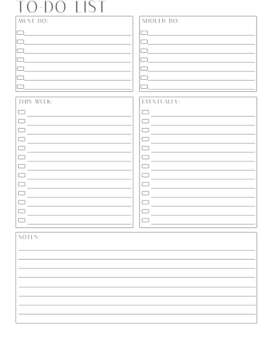 To-Do List Bundle product image (1)