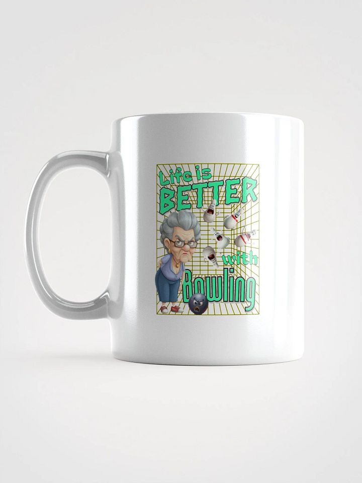 Life Is Better With Bowling Glossy Mug product image (1)