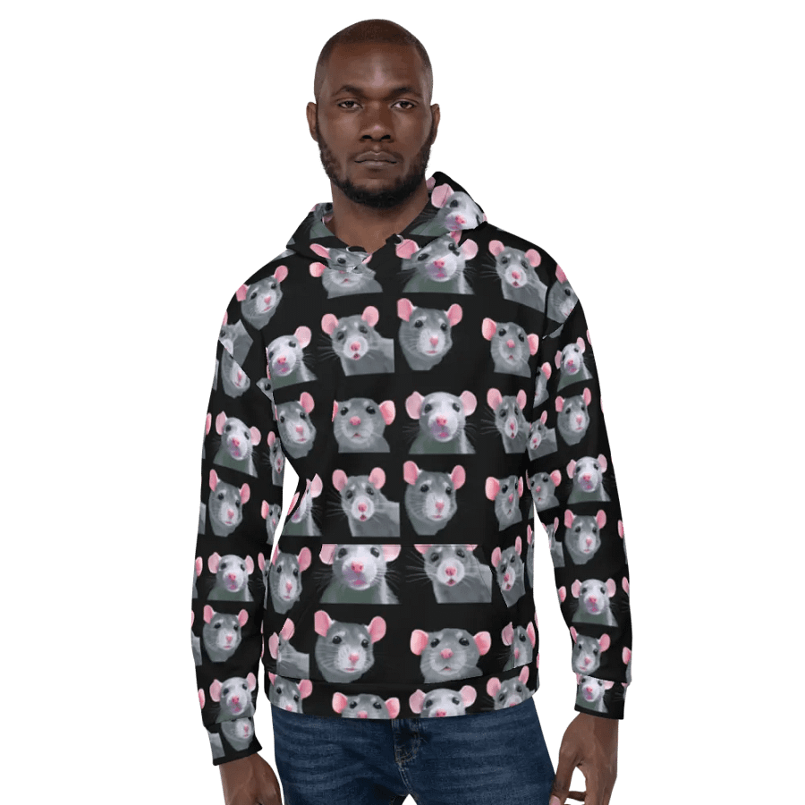 Four blue rats hoody product image (4)
