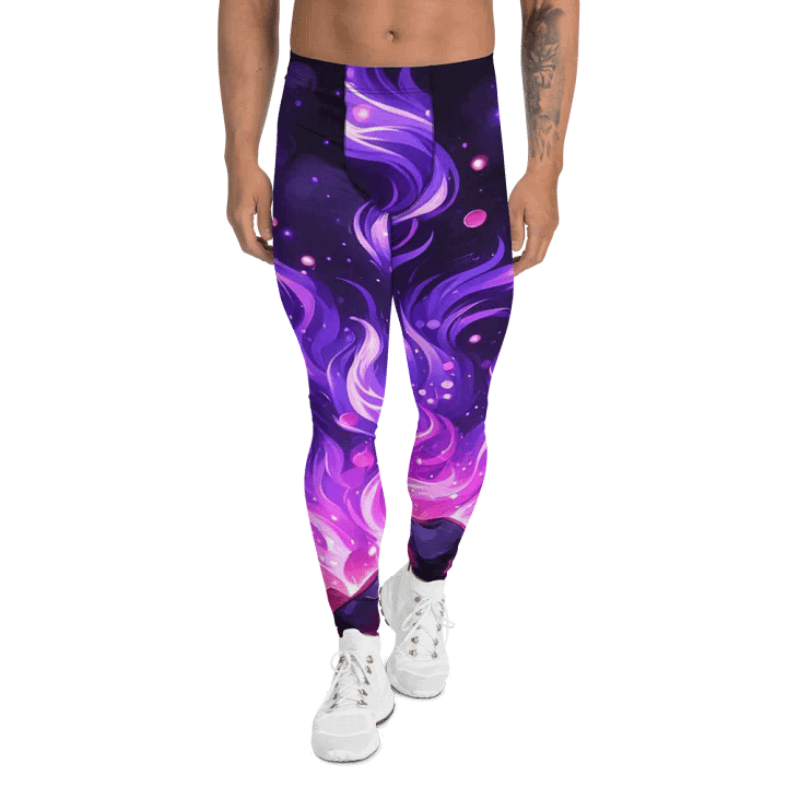 Mystical Flames Men's Leggings | AI Design product image (1)