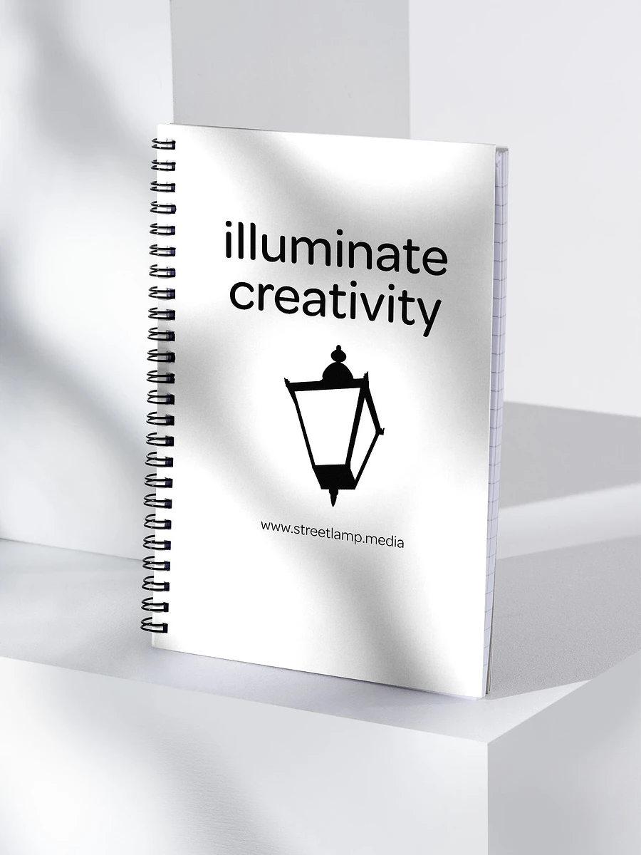 Illuminate Creativity - Streetlamp Notebook product image (3)