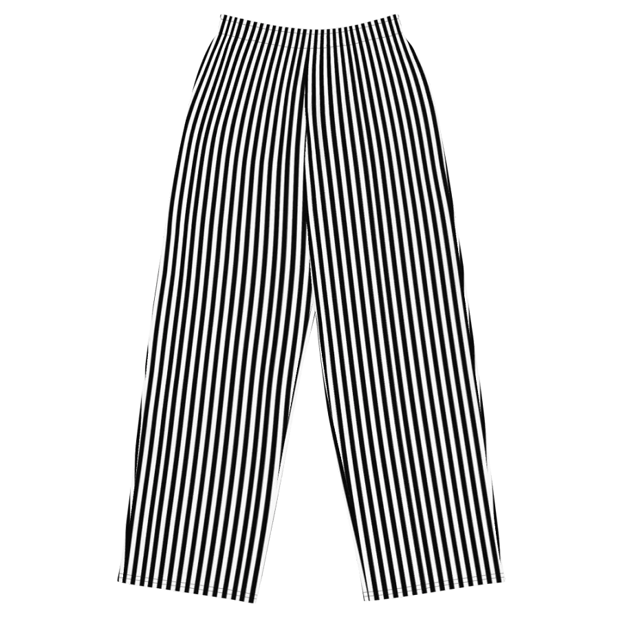 Black And White Stripe Pants product image (4)