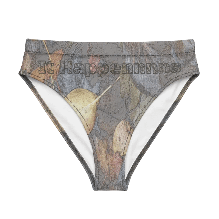 Recycled High Waisted Bikini Bottom - MossyOak - It Happennnns Camo product image (1)