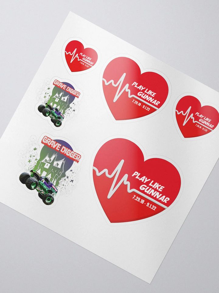Play Like Gunnar Sticker Collection product image (2)