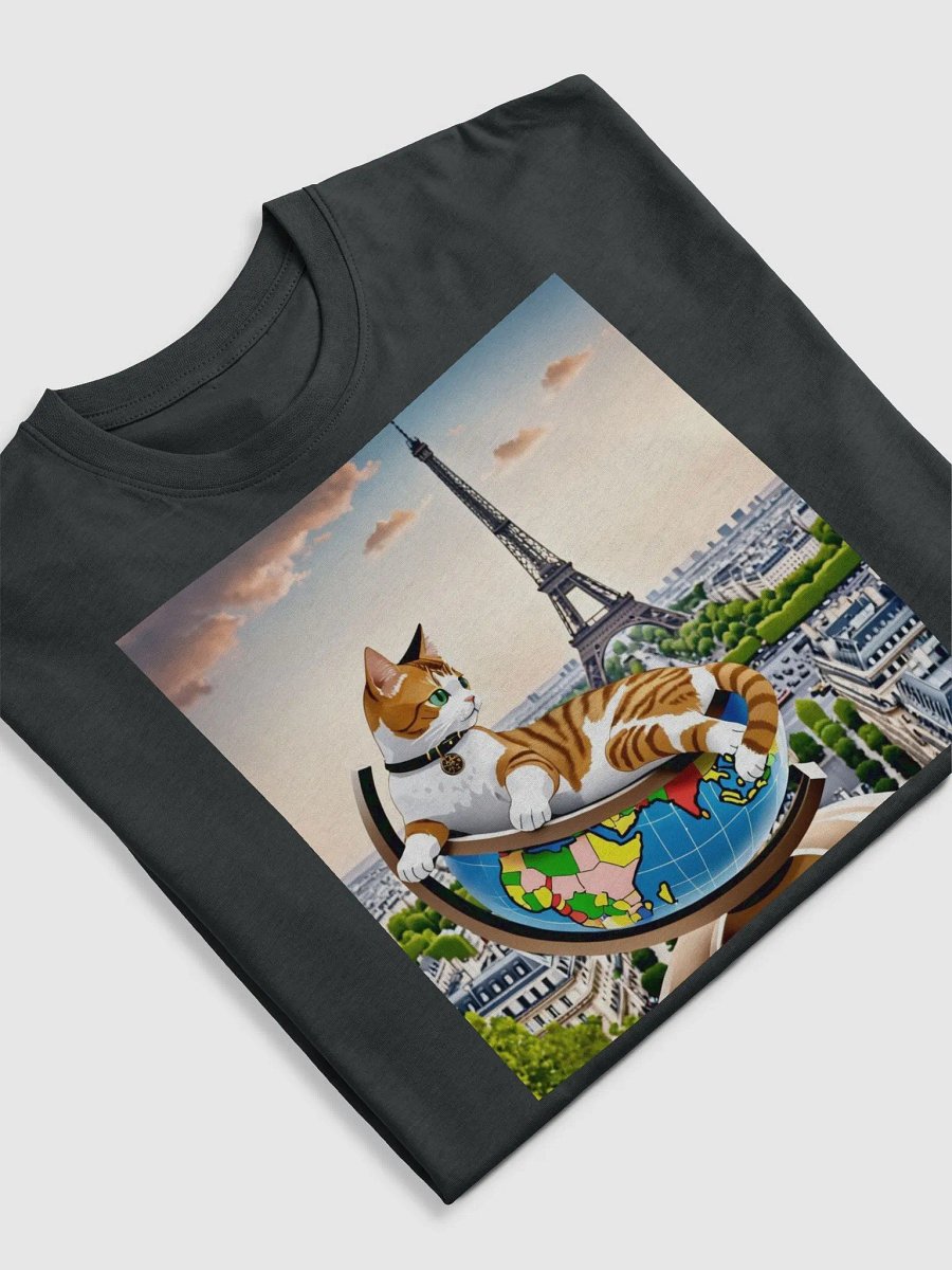 Whimsical Cat in Paris Men's Tee product image (5)
