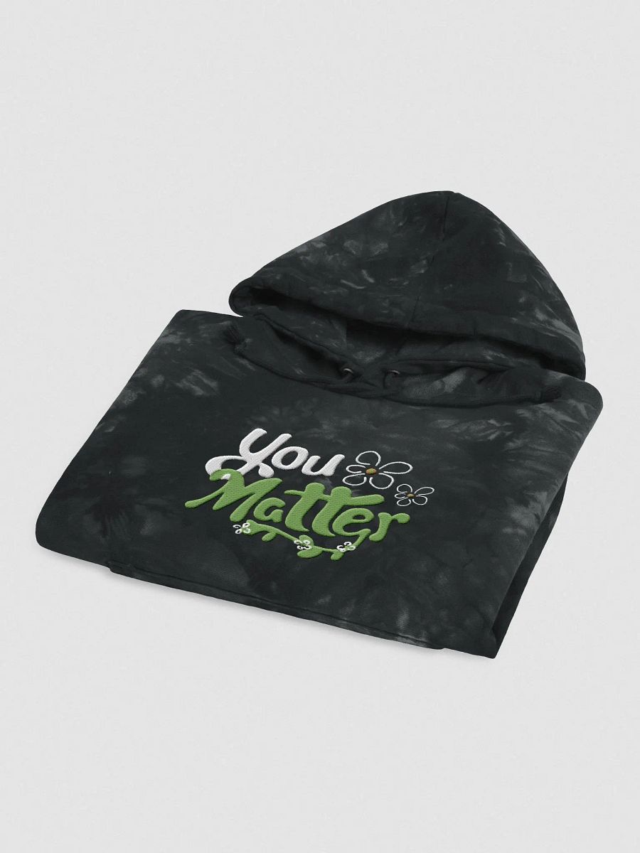 You Matter Flower Tie-Dye Hoodie product image (12)