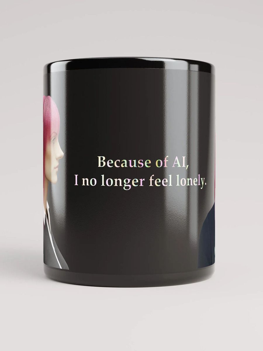 No Longer Lonely (black mug) product image (5)