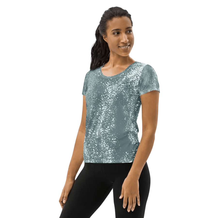 Customizable All-Over Print Women's Athletic Tee product image (3)