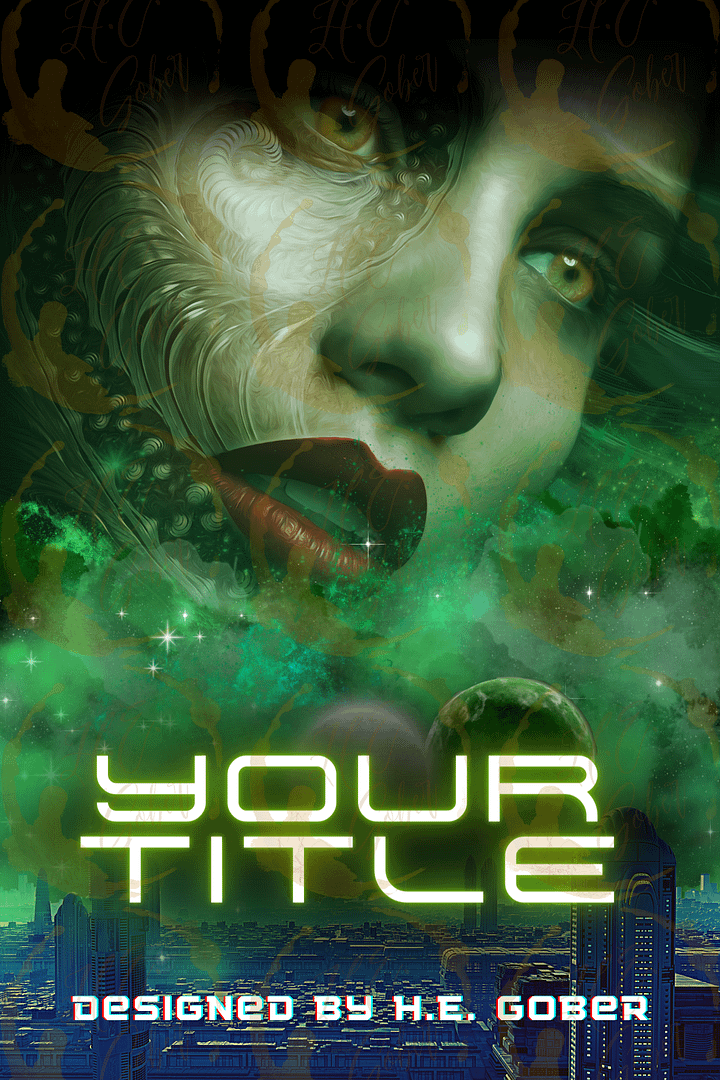 Pre-Made Sci-Fi Book Cover product image (1)