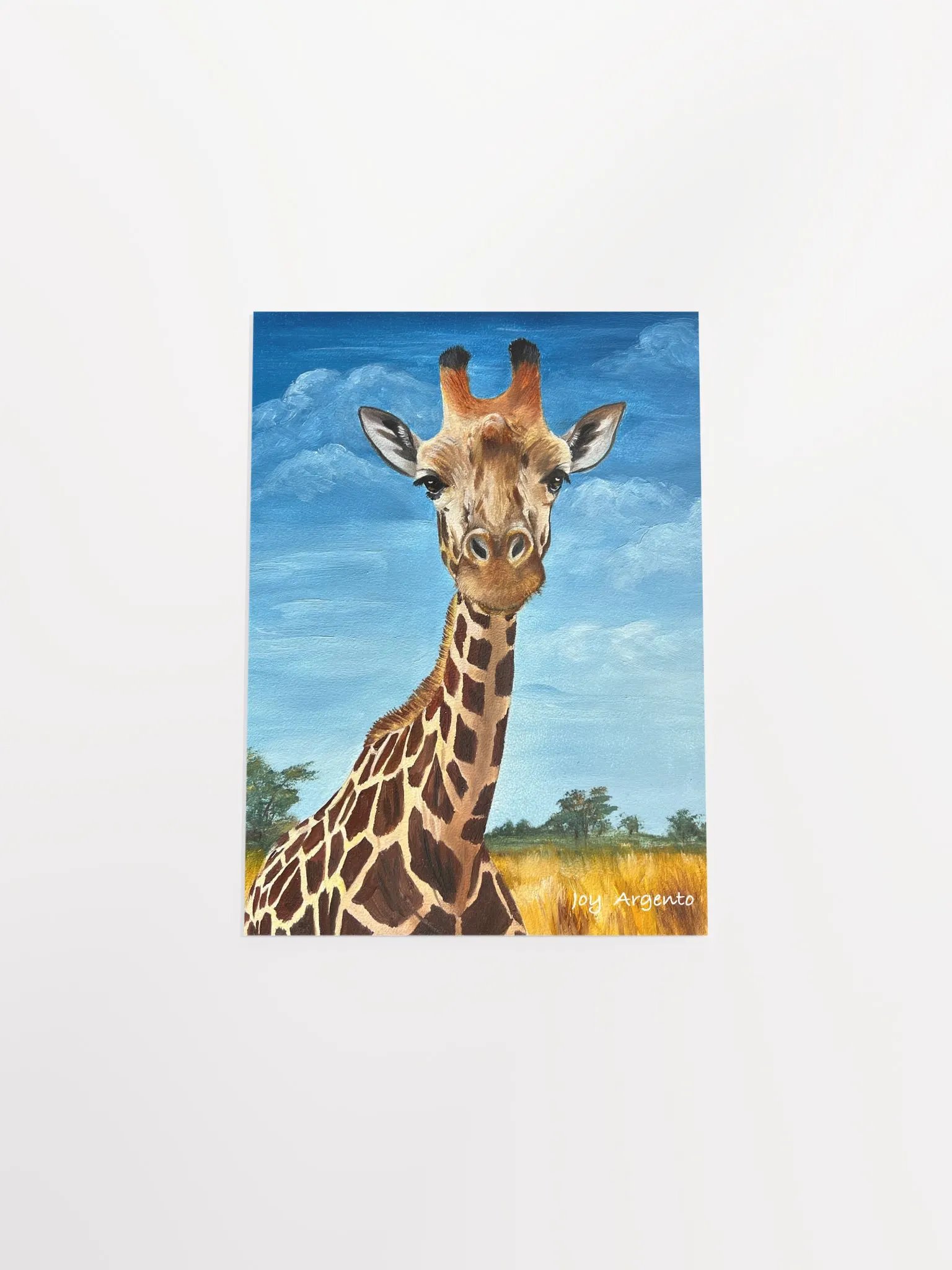 Giraffe in Africa Print product image (4)