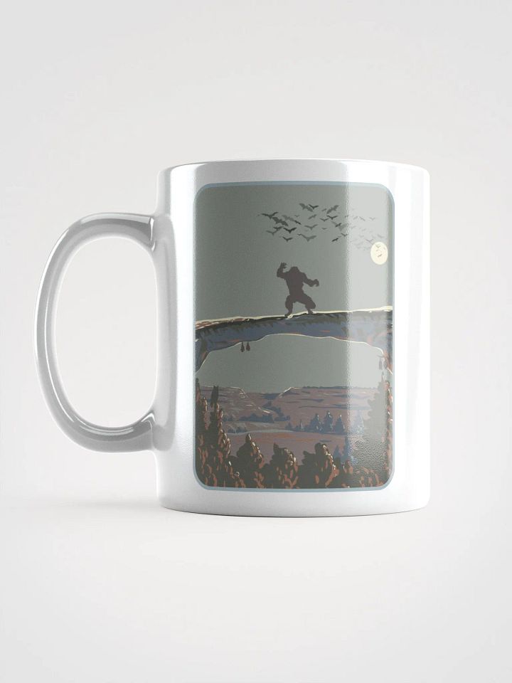 Skinwalker Moon White Mug product image (1)