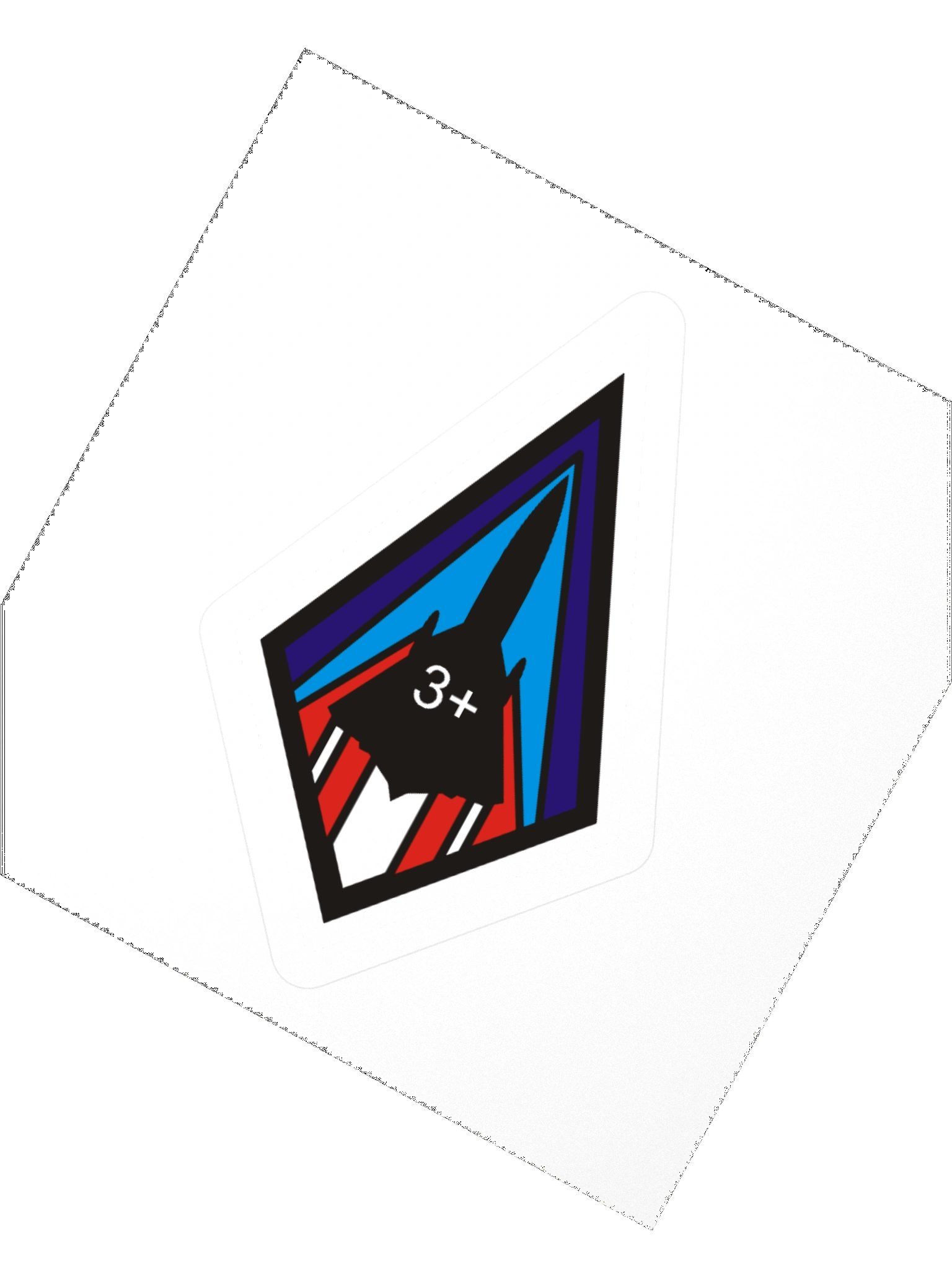 Lockheed SR-71 Blackbird Patch Sticker product image (2)