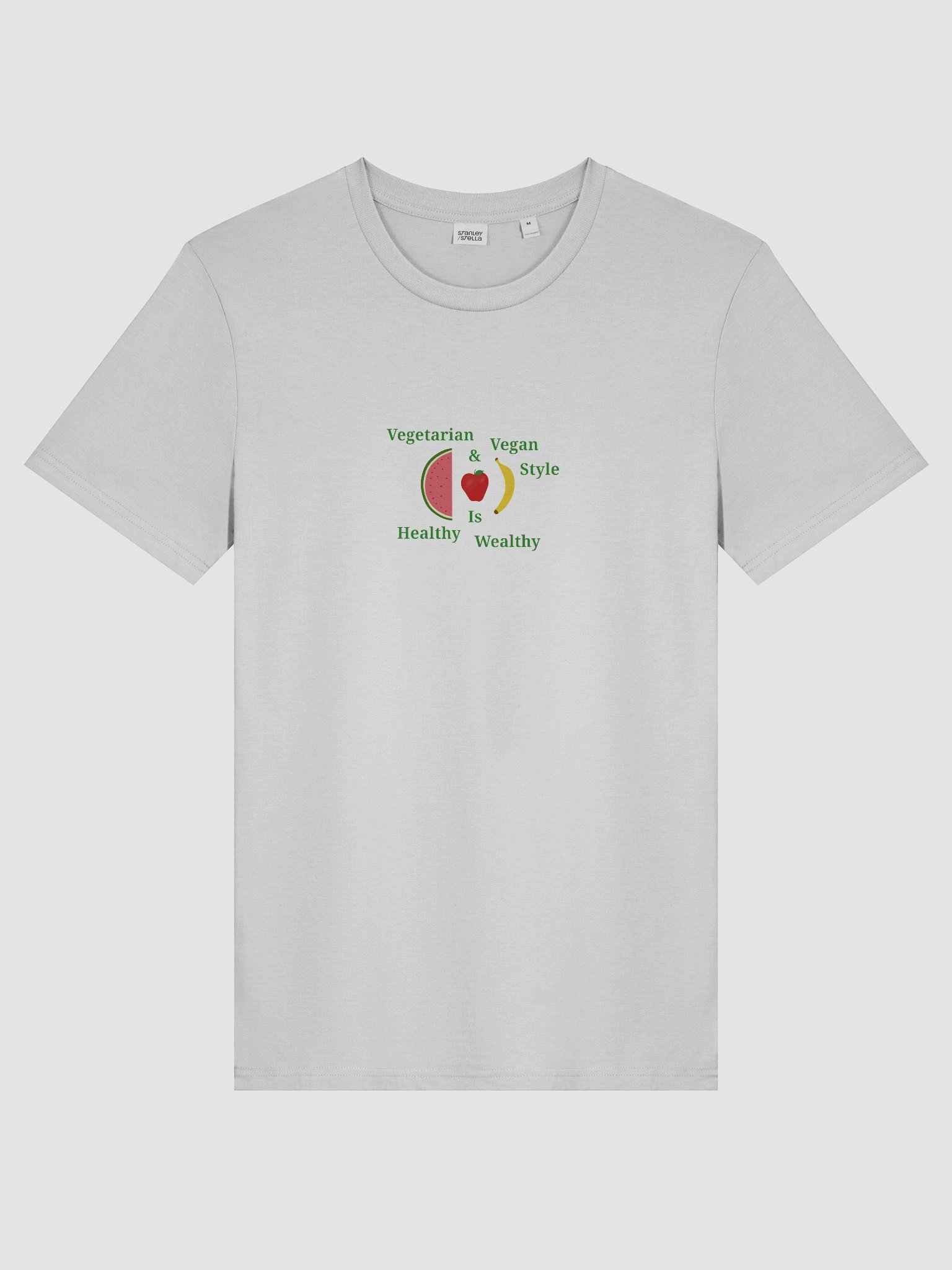 Healthy Wealthy Vegan Organic Tee product image (5)
