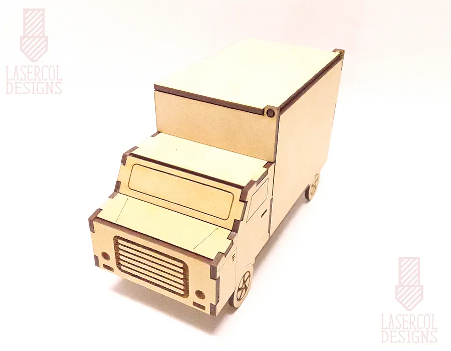 Box Car - Laser Cut Files product image (9)