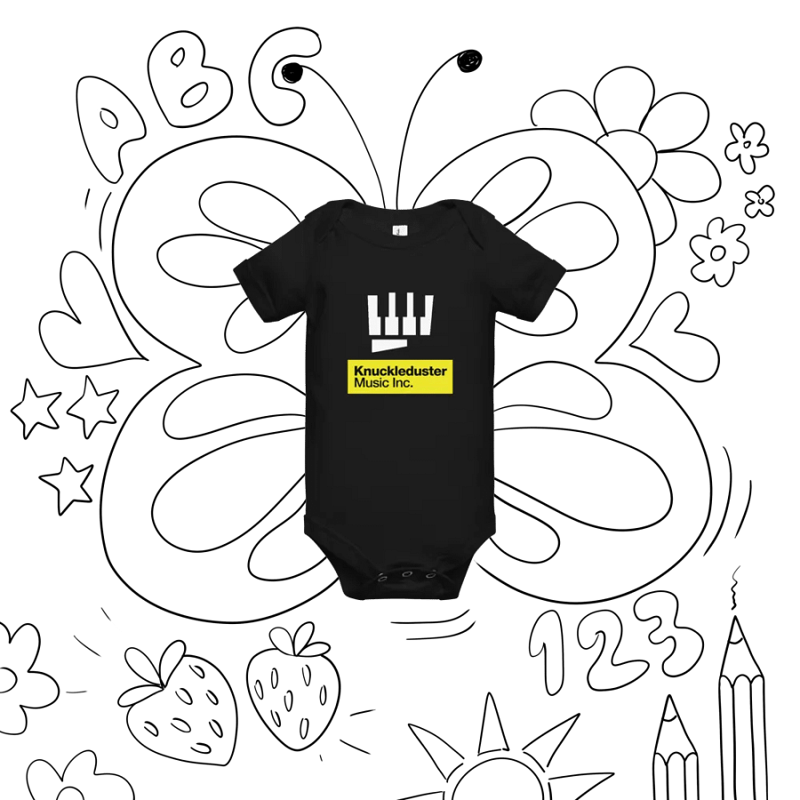 Knuckleduster Music Baby Onesie product image (8)