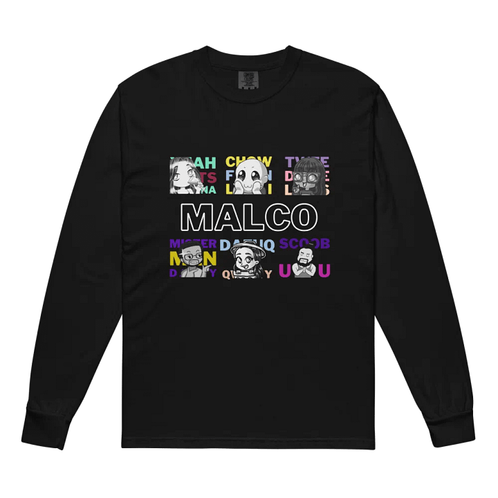 Malco Typography Long Sleeve Shirt product image (1)