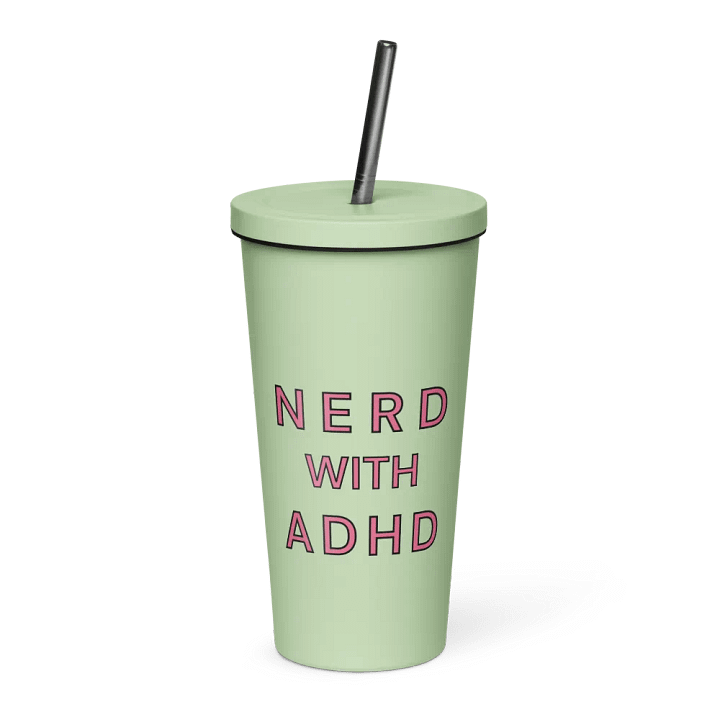 Nerd With ADHD Insulated Tumbler product image (1)