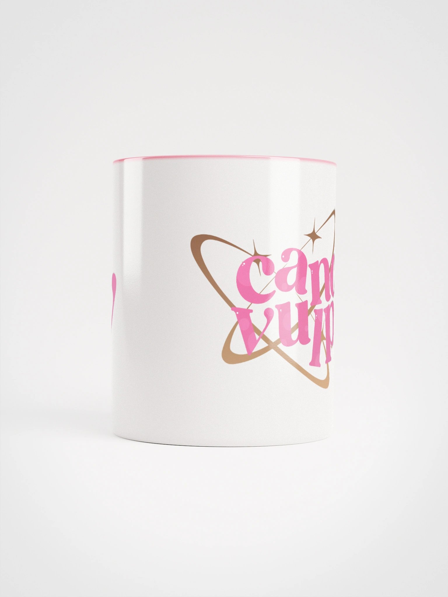 CandiiVulpix Logo Mug (Pink) product image (5)