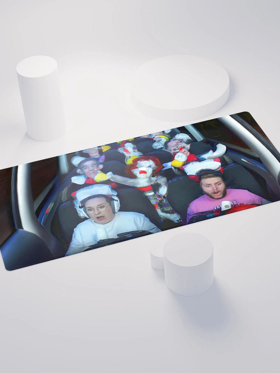 Clown Bus Gamer Mouse Pad product image (4)