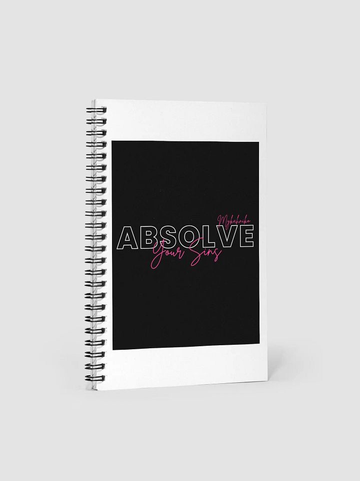 Absolve your Sins Notebook product image (1)