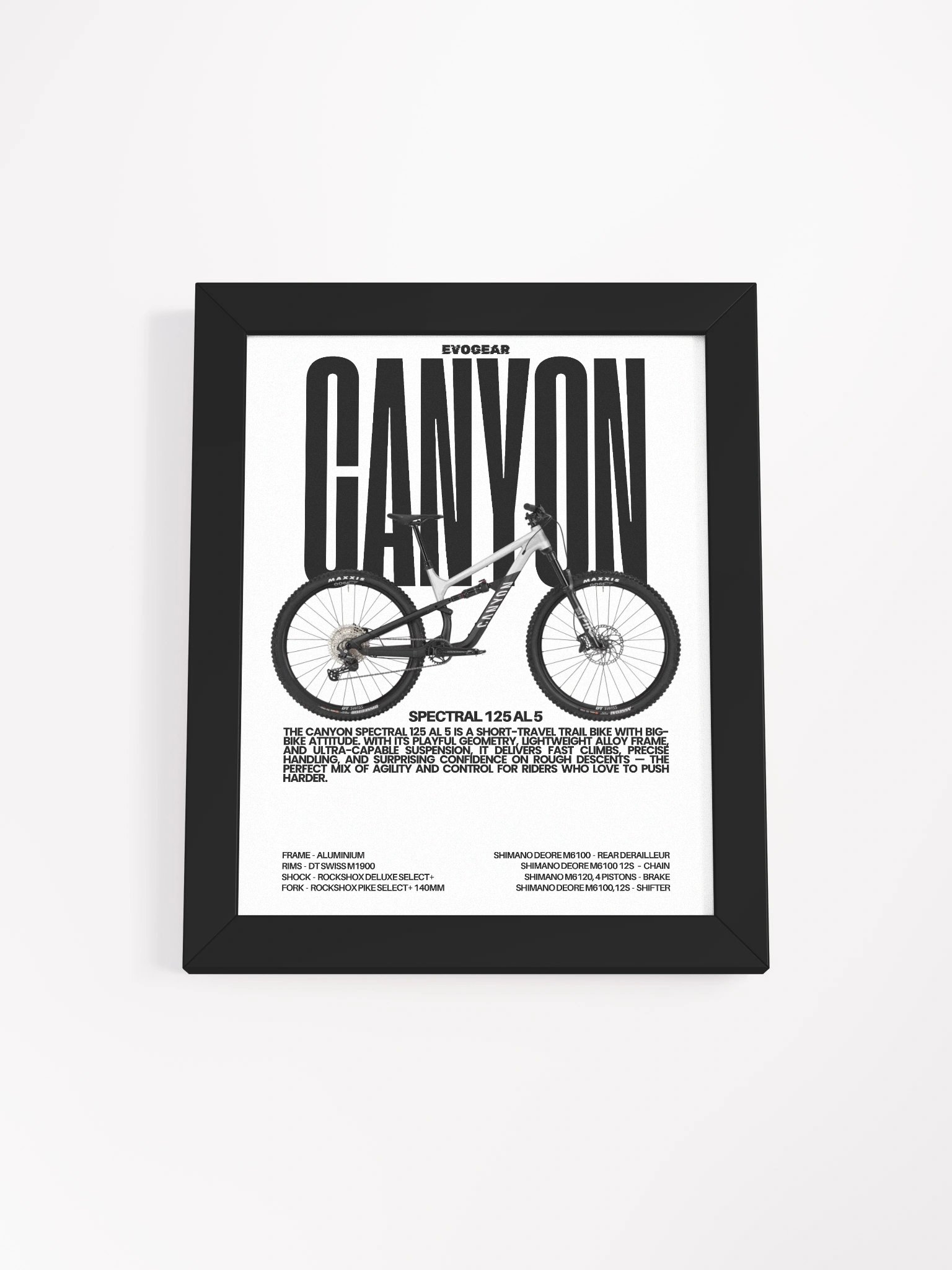 Canyon Spectral 125 AL 5 Frame product image (1)