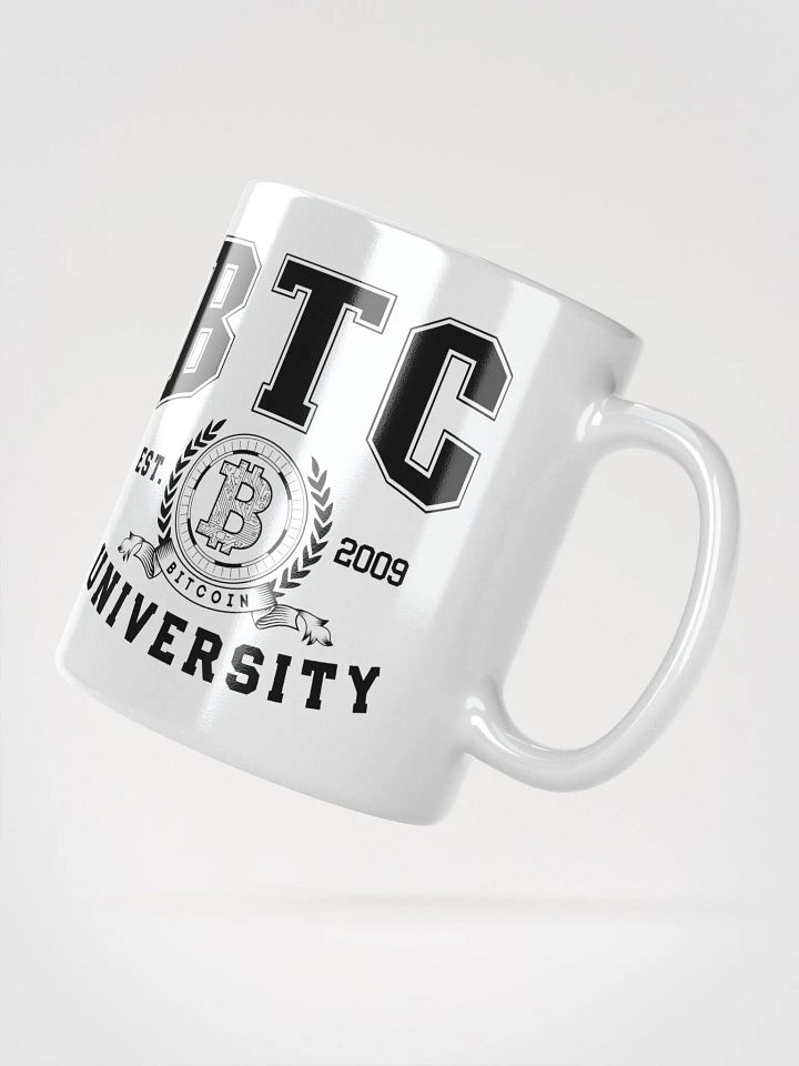 Bitcoin BTC University College Crypto Currency Blockchain Mug product image (3)