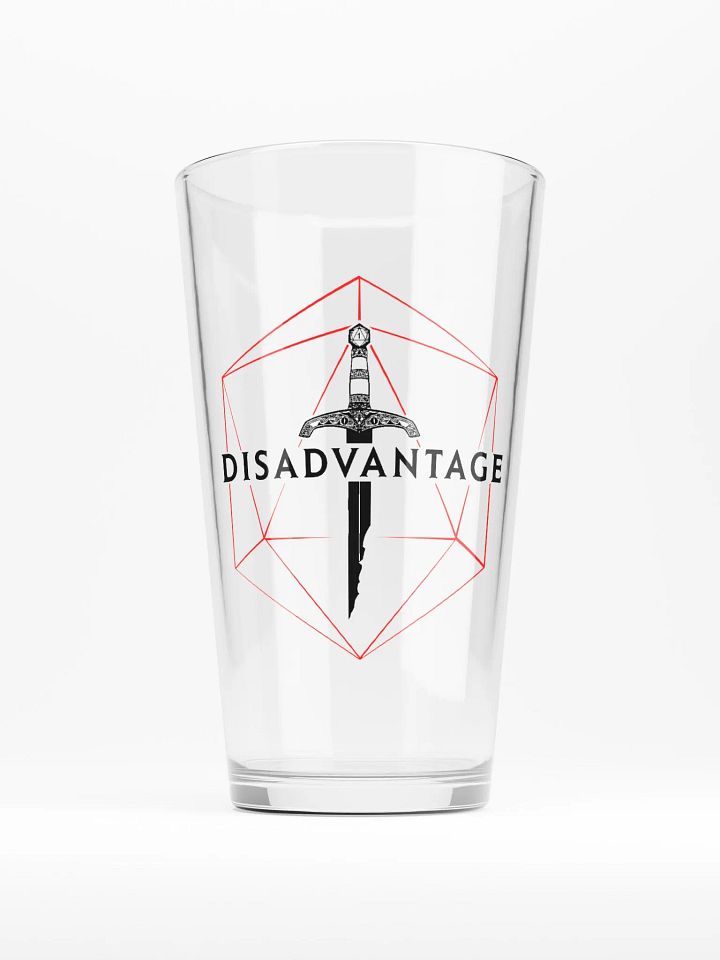 Disadvantage Pint Glass product image (1)