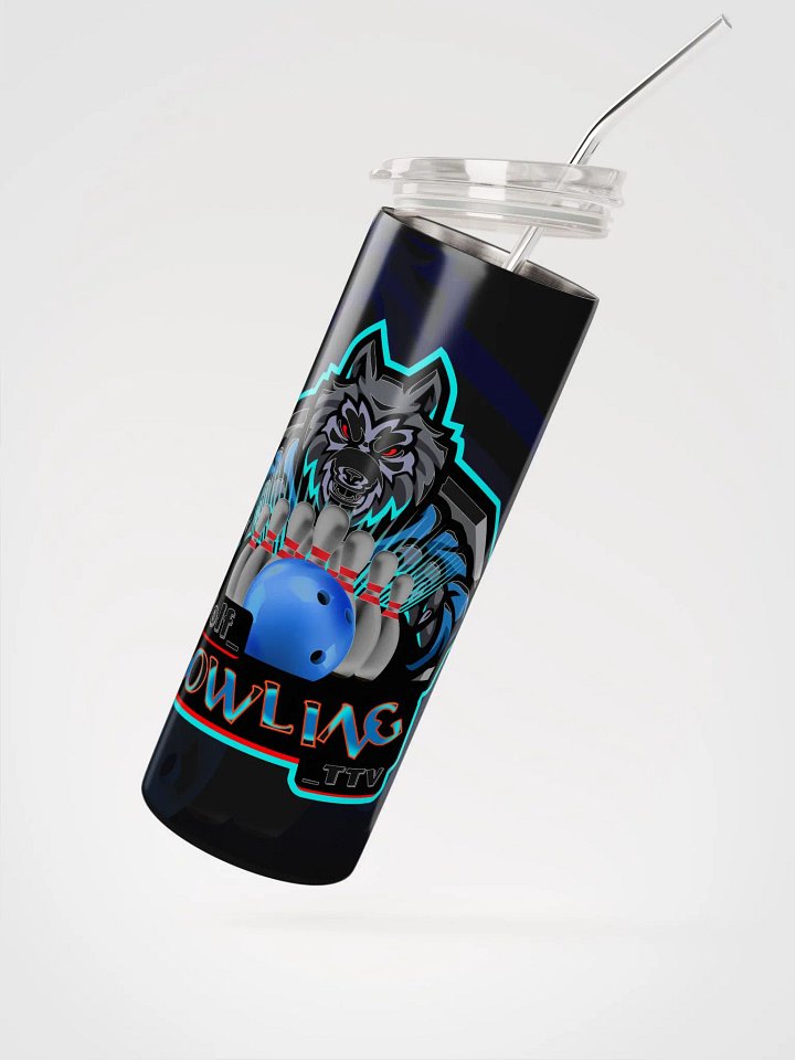 wolf bowling tumbler product image (2)